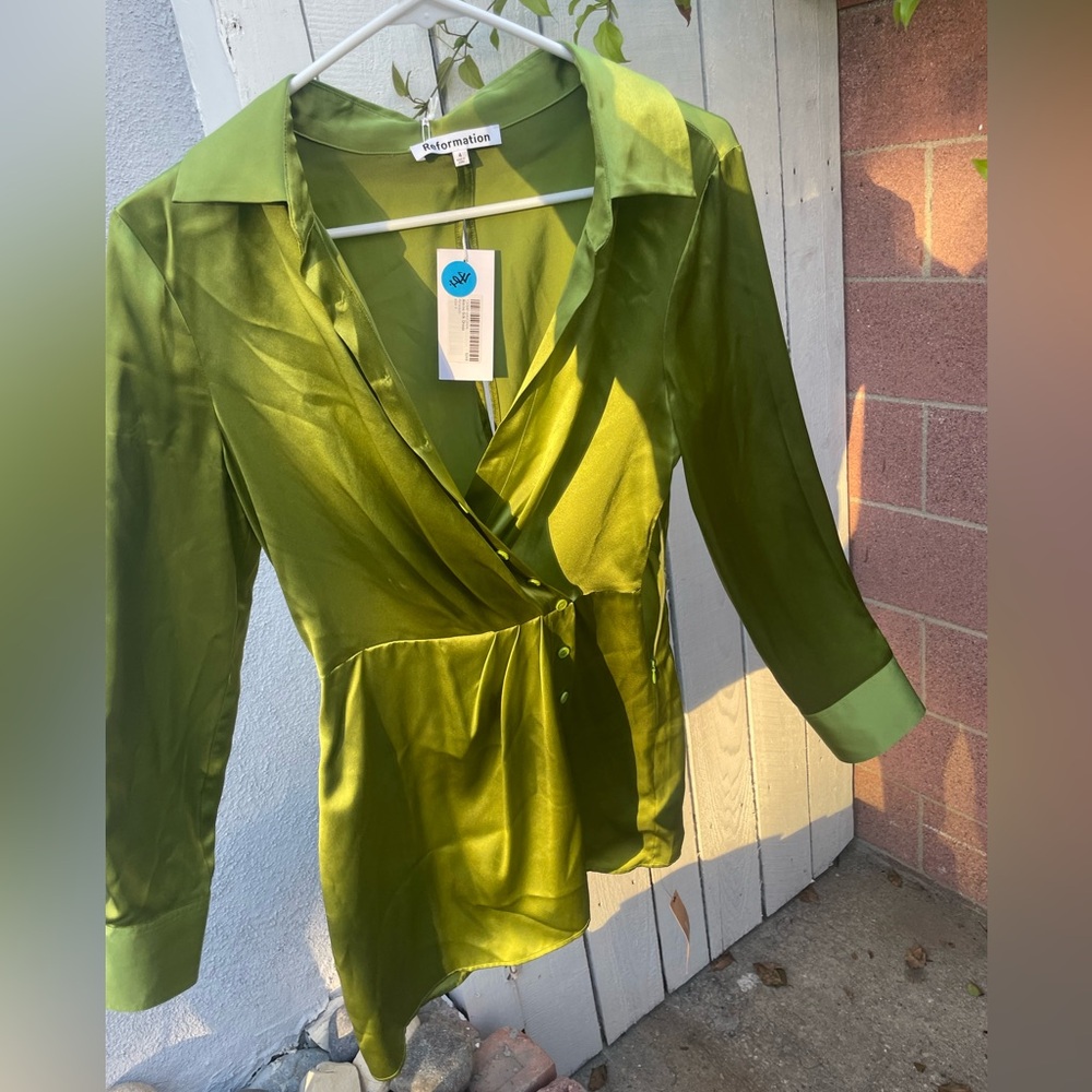 Reformation Shirt Dress